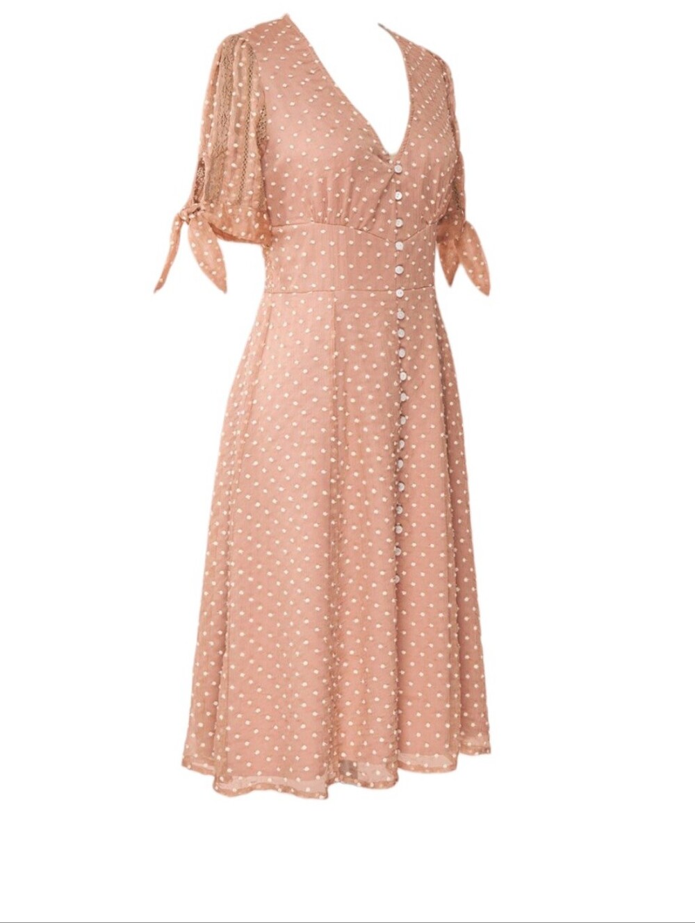 NTW Heartloom retro midi dress size S